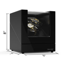 Double Automatic Watch Winder, Newly Upgrade 2021, Black
