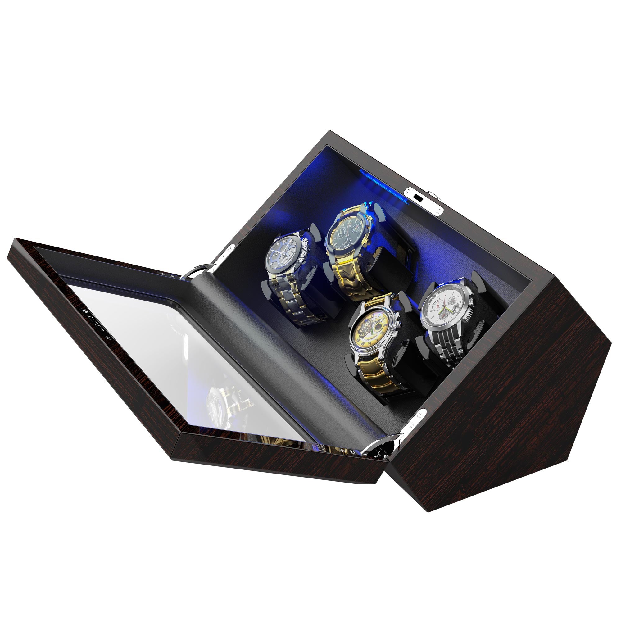 4 Automatic Wooden Watch Winder