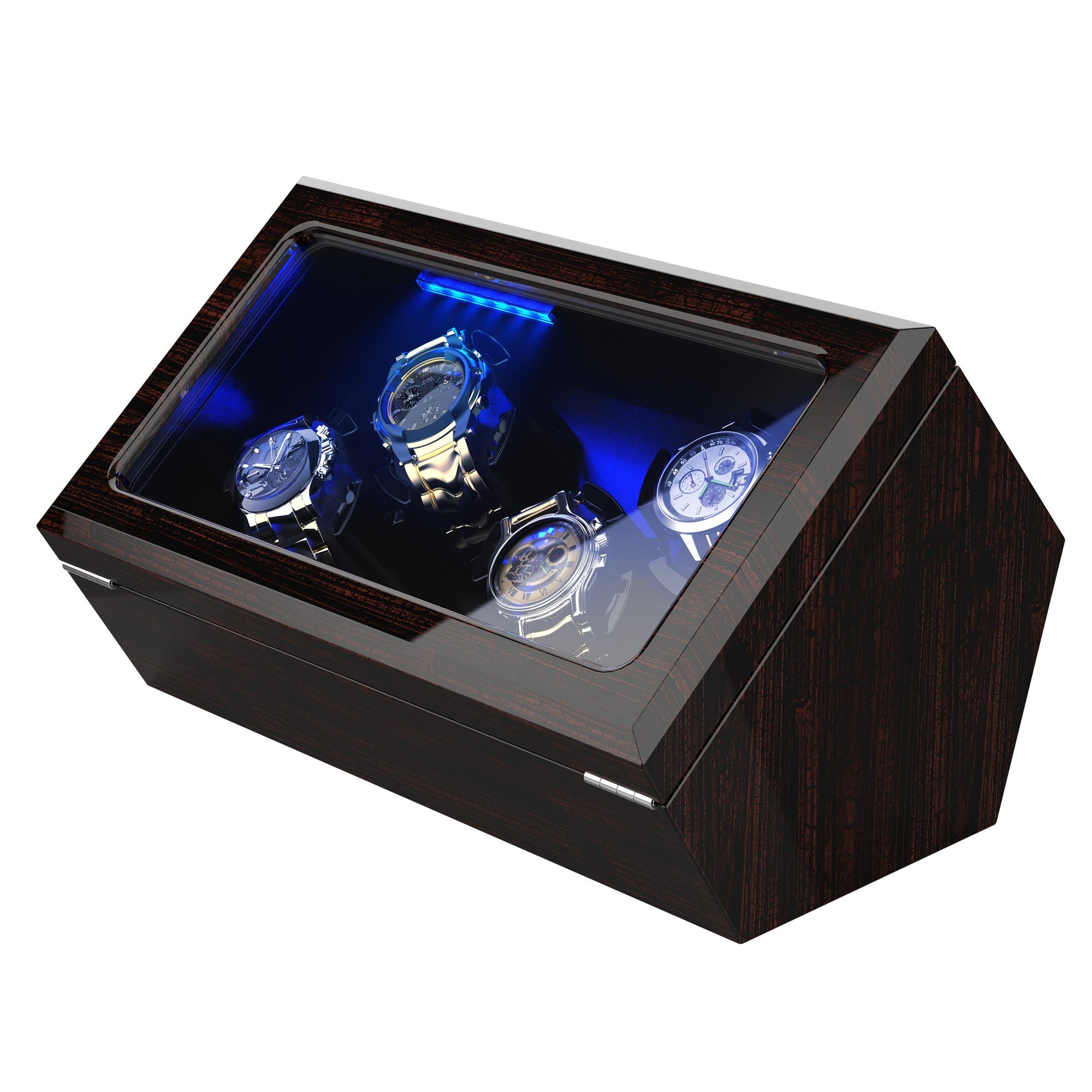 4 Automatic Wooden Watch Winder