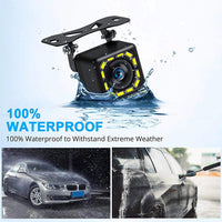 Car Rear View Camera Ultra HD Waterproof 40° Wide View Angle with Multiple Mount Brackets