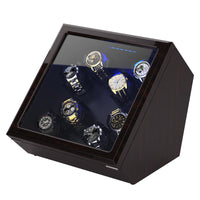 8 Automatic Watch Winder with Wooden/ Carbon Fiber