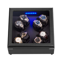8 Automatic Watch Winder with Wooden/ Carbon Fiber