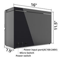 8 Automatic Watch Winder & 6 Storage with Built-in LED