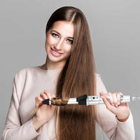 TRIPLETREE 0.9 Inch Automatic Spinning Hair Curling Wand