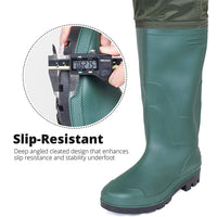 TRIPLETREE Hunting Fishing Chest Waders With Boots and Wading Belt For Men & Women (Size9-13)