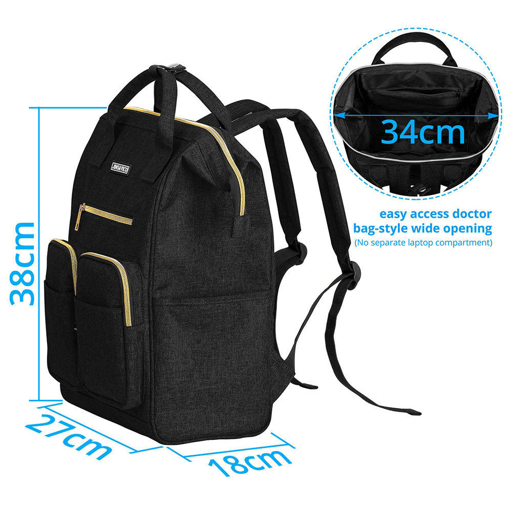 backpack separate laptop compartment JINS&VICO Backpack For School & Travel – tripletreebrands