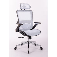 Home Office Chair,Ergonomic Mid Back Breathable Mesh Swivel Desk Chair with Adjustable Height and Lumbar Support Armrest for Home, Office, and Study,White