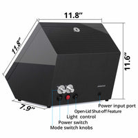 8 Automatic Watch Winder with Wooden/ Carbon Fiber